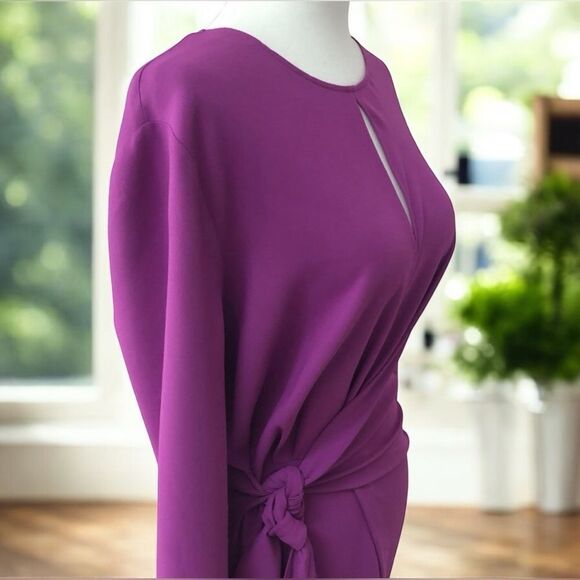 REISS Valentina $385 Midi-Dress Size US 8 UK 12 - Picture 14 of 16